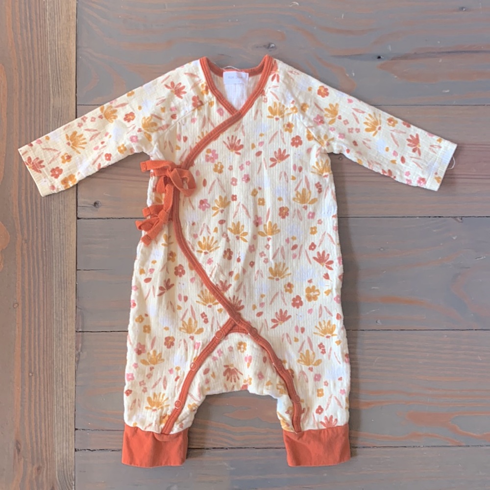 Floral kimono pajama